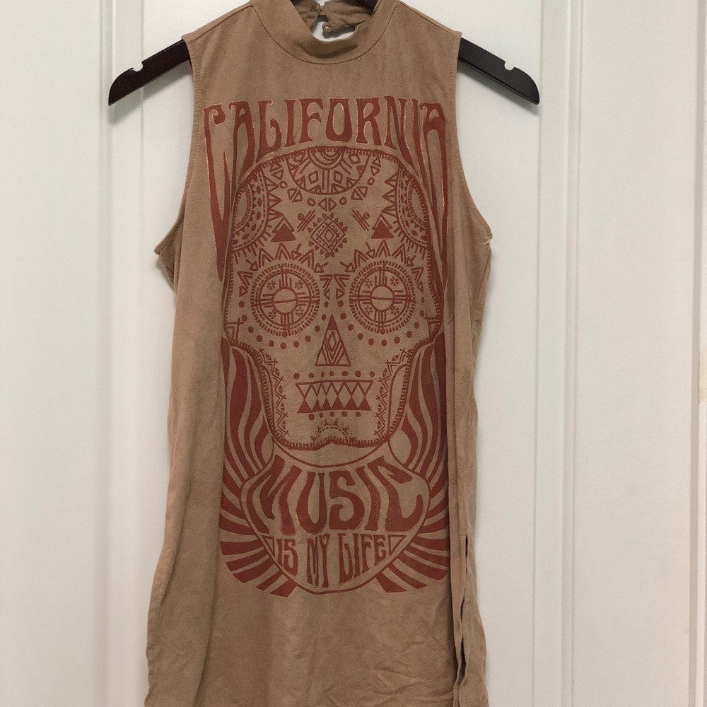 Suede band tunic 🎶